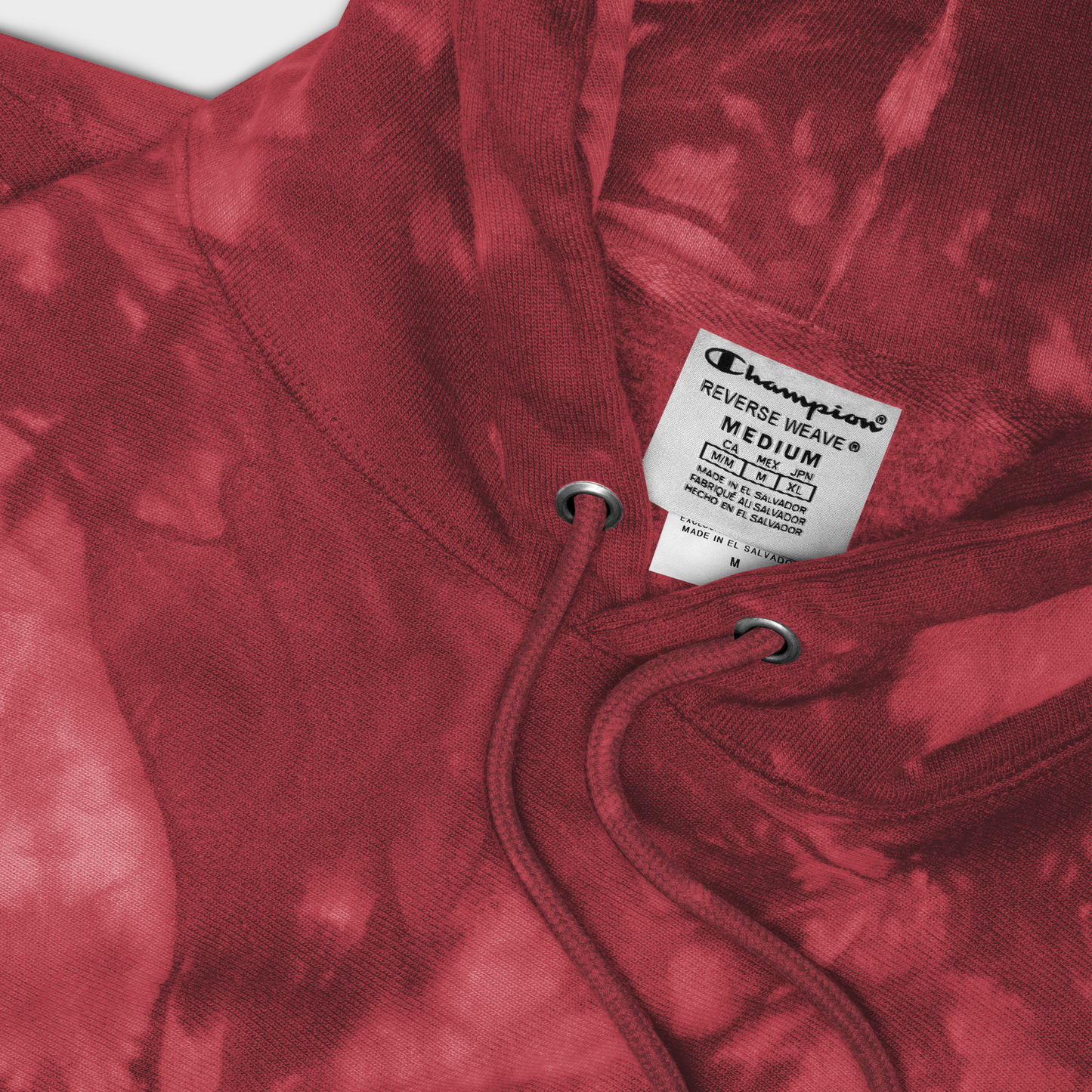 Men’s Champion tie-dye hoodie